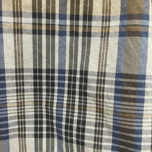 Banana Republic plaid l/s button down size XXL - Picture 2 of 3